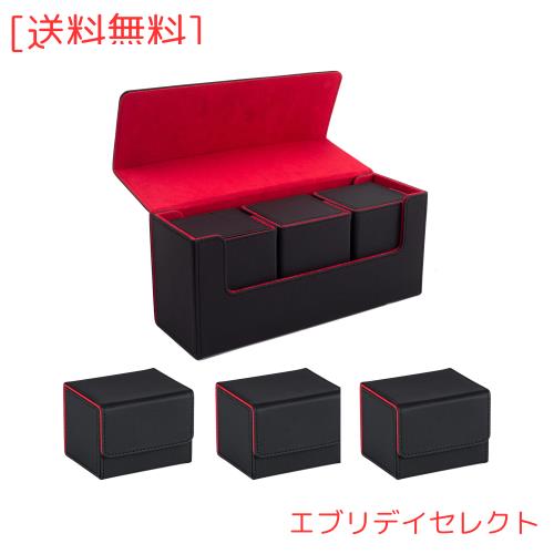 HG CHASING TRIBE デッキケース トレカケース マグネットローダー 用 ケース PU レザー 33枚のマグネットローダーを格納できます カード8