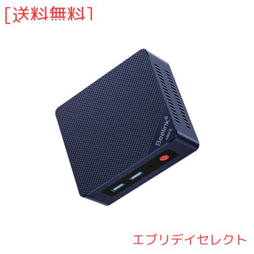 ミニ PC，Beelink 第 12 世代インテル Alder Lake-N100 プロセッサー (最大 3.40 GHz) MINI-S12 Pro ミニパソコン プリインストール W11