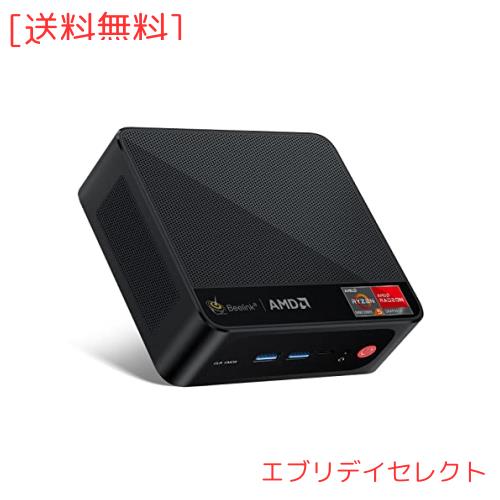 Beelink AMD Ryzen5 5560U ミニ PC Beelink AMD Ryzen5 5560U ミニ PC、(最大 4.0GHz)、16 GB DDR4 + 500