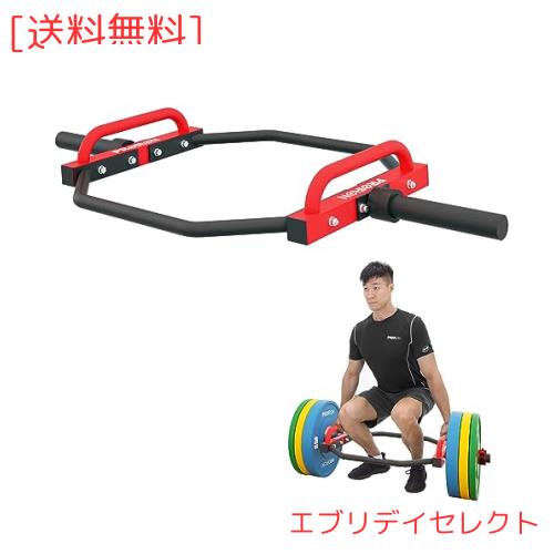 PROIRON ヘックスバー オリンピックHEXバー ダンベルバー バーベルバーオリンピックポール オリン ピックプレート専用 (直径50mm) Trap B