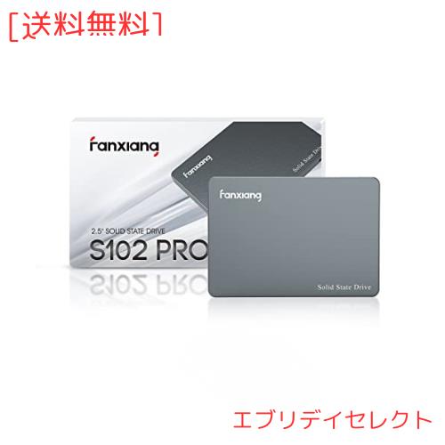 fanxiang S102 Pro SSD 500GB SATA 2.5インチ内蔵ソリッドステートドライブ、最大560MB/s、SLCキャッシュ、3D NAND TLC、アルミニウム合の通販は 7,170円