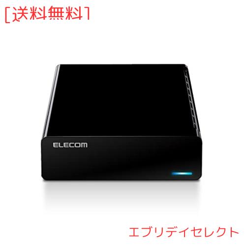 ELECOM 外付けHDD 2TB ELD-STV020UBK TV向け外付けハードディスク
