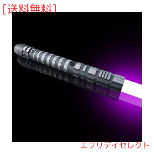 YDDSABER ライトセイバー フルカラー16色切り替え 金属アルミニウム柄、 ゴースト プレミアム フォース FX ブラックシリーズ ライトセイ 7,722円