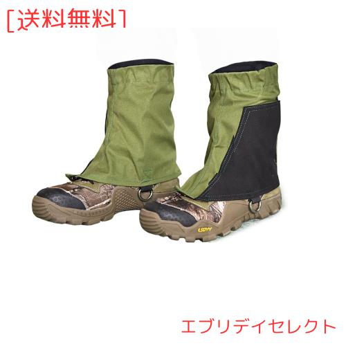 Lanito ゲイター 登山用ゲイター 防水 通気 調整可能 軽量