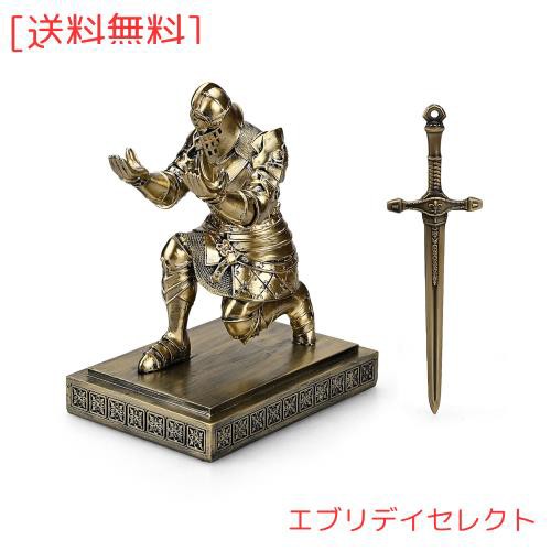 HDMbigmi King’s Guard Knight ペンホルダー ペンスタンド デスクオーガナイザー アクセサリー 樹脂鉛筆ホルダー ギフトに メタルソード 7,192円