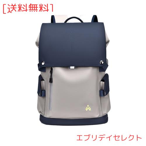 [JIANGBOMEI] リュック ビジネスリュック バックパック リュックサック 大容量 マチ拡張 多機能 USB充電ポート 盗難防止 防水 撥水加工