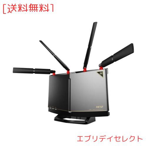 バッファロー WiFi ルーター 無線 LAN Wi-Fi 6E 11ax 6GHz AXE11000 トライバンド 12ストリーム 4803 + 4803 + 1147 Mbps 有線 10Gbps エ