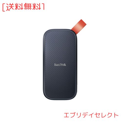 SanDisk SSD 外付け 1TB USB3.2Gen2 読出最大800MB/秒 SDSSDE30-1T00-GH26 ポータブルSSD Win Mac PS4 エコパッケージ メーカー3年保証