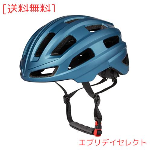 Jovno 自転車 ヘルメット 大人 大きめ 61 62 63 64 65cm 特大 大きいサイズ 男性用 軽量 21孔通気 上下調整可能 D65 XXL (ブルー)