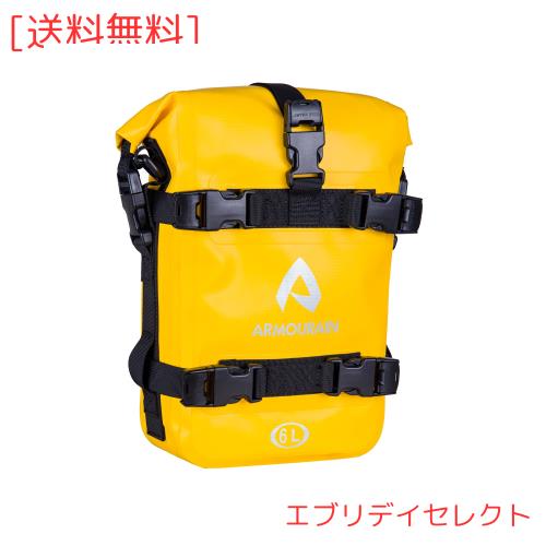 ARMOURAIN エンジンガードバッグ 防水 6L バイク サイドバックショルダーストラップ付きサイドバッグ バイク用ライディングツール アクセ