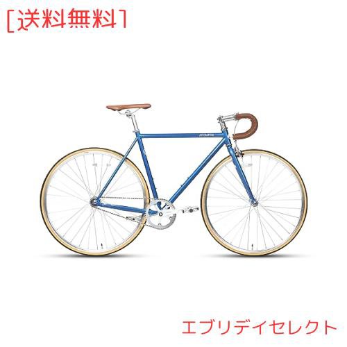 AVASTA レトロピストバイク固定ギア自転車 フィックスギア自転車 アルミドロップハンドル シンプル フリップフロップハブ flip flop hub