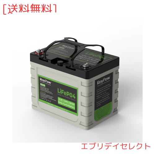 RoyPow 12V 30Ah リン酸鉄リチウムイオンバッテリーLiFePO4 電動リール用バッテリー 3500サイクル BMSバッテリシステム内蔵 子供用スクーの通販は