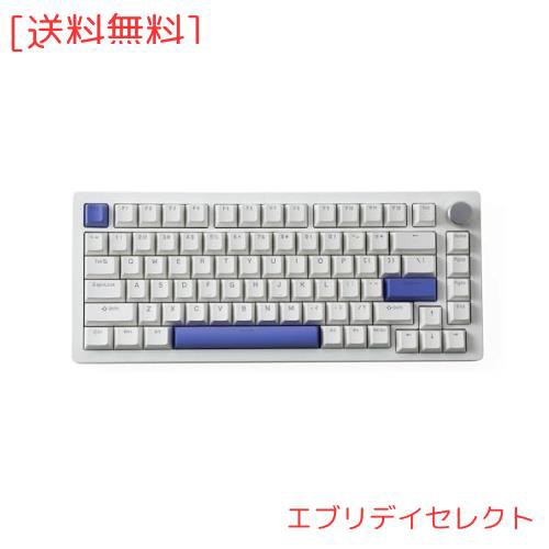 DrunkDeer A75 ラピッドトリガー キーボード メカニカル 82キー PBTキーキャップ ホワイト 磁気スイッチ OEMプロファイル  ダブルショットの通販はau PAY マーケット - エブリデイセレクト | au PAY マーケット－通販サイト