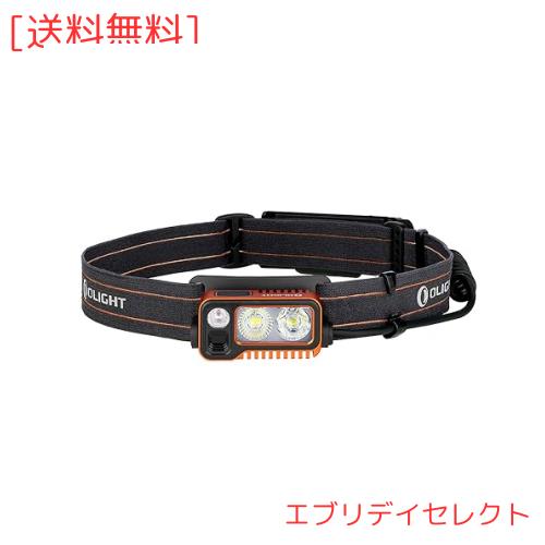 OLIGHT(オーライト) Array 2 Pro ヘッドライト LEDヘッドランプ センサー付き 3つの光源 1500ルーメン 高輝度 USB充電 60°角度調整可能