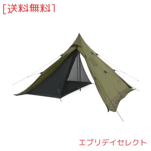 Naturehike公式ショップ ワンポールテント 2.1m 焚き火可 難燃 煙突穴