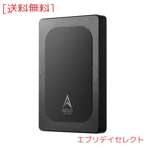 AIOLO INNOVATION 1TB 外付け ハードディスク超薄型外付けHDD USB3.0 ポータブルハードディスク- に対応PC/Mac/PS4/XBox/テレビ録画 A4の通販は 8,310円