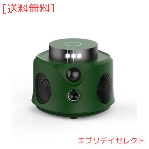 ネズミ 駆除 PIRセンサー 360°スピーカー ストロボライト 超音波駆除器 強力 ネズミよけ 省エネ 電磁波 ねずみ退治 撃退 有効範囲350平
