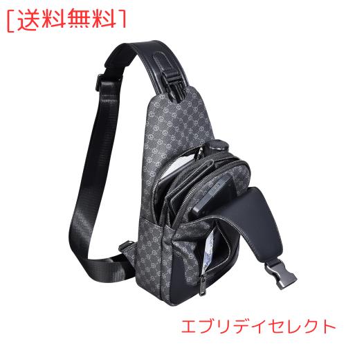 【FSD.WG】 ボディバッグ メンズ ショルダーバッグ 斜めがけバッグ メンズ 肩掛けバッグ ボディーバッグ 大容量 左右両掛け 防水 通勤 通