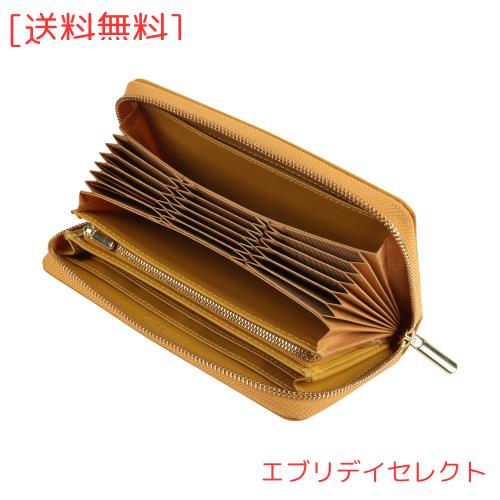 [DCLKO] 2024年 長財布 レディース 財布 本革 牛革 多機能財布 YKKファスナー カード22枚 長 財布 大容量 本革 長サイフ スキミング防止(