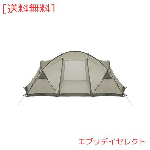Naturehike公式ショップ テント 2人用 ツールーム 前室付き 軽量 簡単設営 通気性 UVカット 耐水圧2000? 煙突穴 スカート付き キャンプ の通販は