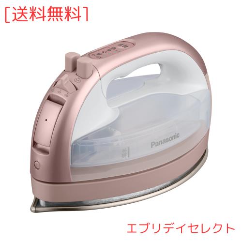 パナソニック コードレススチーム Wヘッドアイロン ステンレス×ニッケルコート 除菌 ピンクゴールド カルル NI-WL708-PN