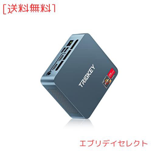 TRIGKEY ミニpc Ryzen 7 5700U(8 コアと 16 スレッド, 最大4.3 GHz, Zen 2 アーキテクチャ) Speed S5 Pro AMD Mini PC 32GB DDR4 500GB Mの通販は
