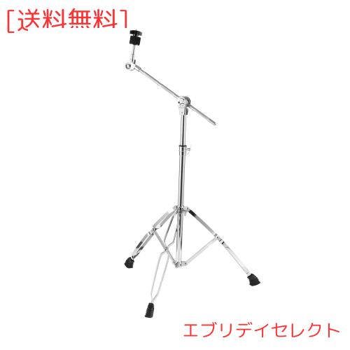 シンバルスタンド,シンバル スタンド ストレート ＆ ブーム シンバル スタンド ダブル ブレース レッグ 高さと角度を調整可能 ドラムキッ
