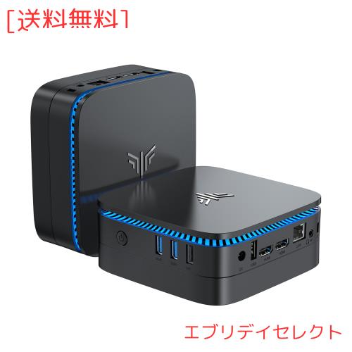 ミニpc N97 mini pc2023 動作より安定最大3.6GHz小型pc 4C 4T 16GB