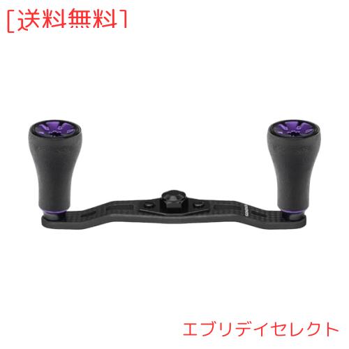【サイズ:シマノ＆ダイワ汎用_色:オールブラック】ゴメクサス ハンドル FH-F GOMEXUS（ゴメクサス） 【新作】ゴメクサス ハンドル シマノ ダイワ