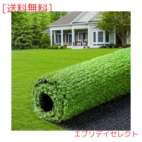 人工芝 1m×20m 芝丈20mm 透水タイプ 防カビ 芝生 ロール 高密度