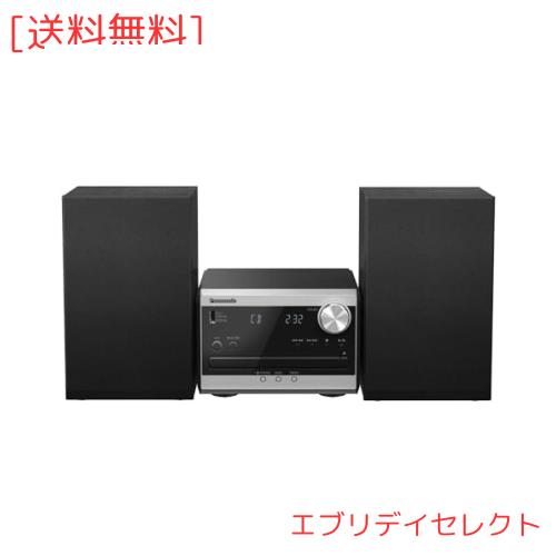 パナソニック Bluetooth CDステレオシステム シルバー SC-PM270-Sの