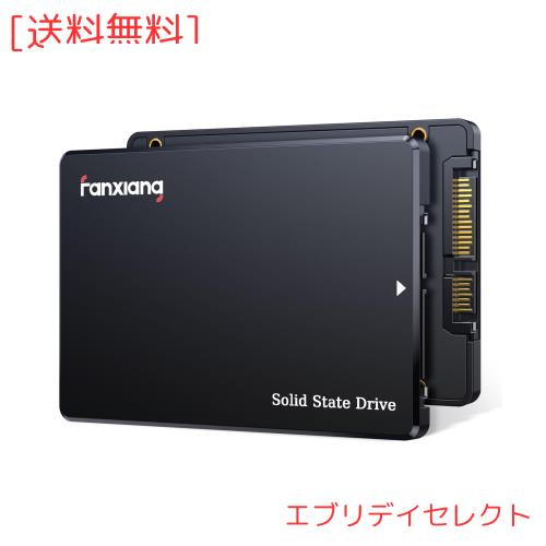 fanxiang SSD 1TB 【業界新登場】 SATA3.0 6Gb/s 2.5インチ 7mm 3D NAND QLC搭載 内蔵ssd 最大読込 560MB/s [ 容量モデル：256GB/512GB/1