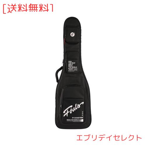 GHOSTFIRE カラフル ギターケース 超厚 耐衝撃 収納スペース付き