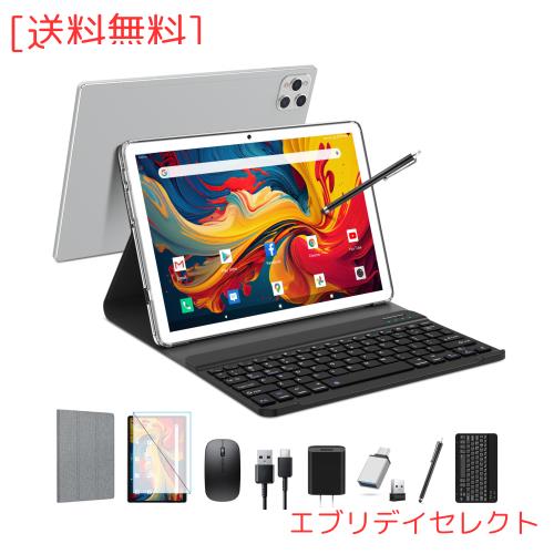 タブレットAndroid13 2024新登場 2in1タブレット10インチ WiFi タブレット16GB(8+8)RAM 128GB ROM 1TB拡張 5G+2.4GWiFi 8コアCPU 7000mAhの通販は 19,680円