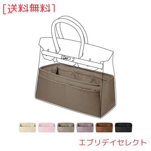 DGAZハ?ック?インハ?ックインナーバッグ 高級シルク サテン トートバッグ用 ハ?ーキンBirkin25/30/35/40Bags(エトープ、BK40)の通販は