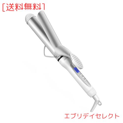 BAYATA コテ ヘアアイロン 38mm カール アイロン ロングヘア 25