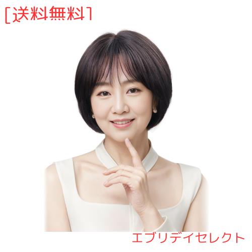 HIYE 人毛100% 部分ウィッグ 頭頂部 女性 超軽量 薄地 総手植え 人工頭皮 分け目自由 ボリュームアップ 増毛 医療用 レディース ヘアピー