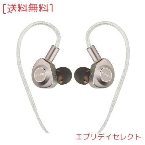 HiFiGo Kefine Delci AE 10mm ダイナミック ドライバー IEM イヤホン、透明でパワフルなサウンドの HiFi インイヤー モニター イヤホン (の通販は