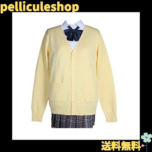 Blostirno] スクールカーディガン 女子 制服 カーディガン 学生 厚手