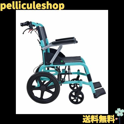 Care-Parents 車椅子 介助型 アルミ製 折りたたみ 車イス 介助用