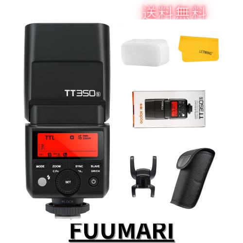 Godox Thinklite TT350S TTL ミニ カメラフラッシュ ストロボ 高速1/8000s GN36 ソニー Sonyカメラ対応