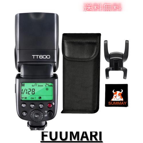 【Godox正規代理＆日本語取説書】GODOX TT600 クリップオン ストロボ ガイドナンバー60 フラッシュ スピードライト キヤノン ニコン 富士