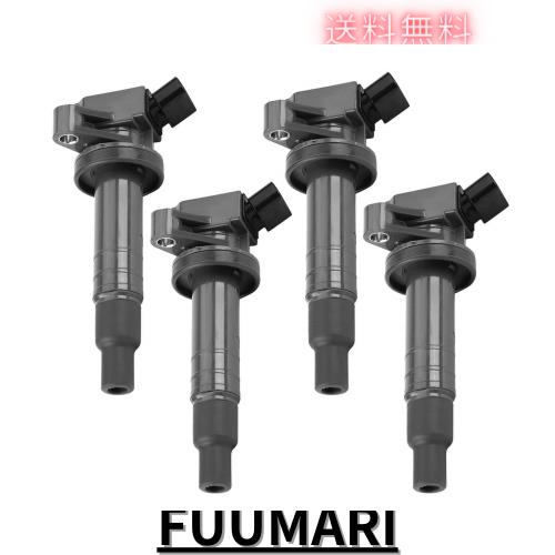 GzYcsFocusqp【4本セット】イグニッションコイル トヨタ（TOYOTA） ヴィッツ アイシス ウィッシュ アルテッツァ カローラ RAV4 オーパ アの通販は 6,437円