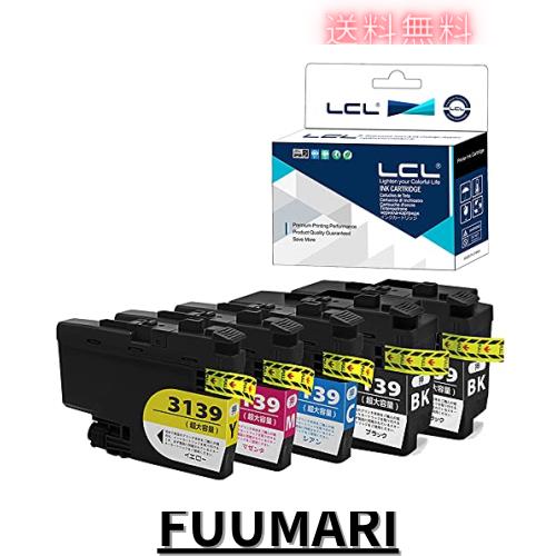 LCL Brother用 ブラザー用 LC3139-4PK LC3139 LC3139BK LC3139C LC3139M LC3139Y （5パック 2ブラック シアン マゼンタ イエロー） 顔料