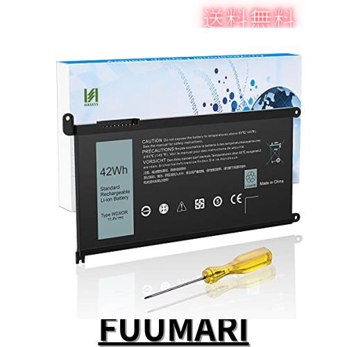 WDX0R バッテリー 交換用 Dell Inspiron 13 5368 5378 5379 7368 7378 Inspiron 14-7460 Inspiron 15 5565 5567 5568 5578 7560 7570 757の通販は