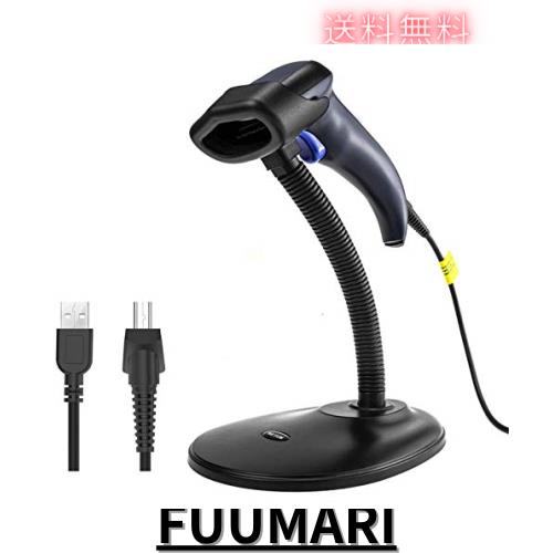 NETUM 2次元バーコードリーダー 手持 USBケーブル付き 設定不要 高速読み取り軽量 1D 2D QR 有線 バーコードスキャナー コンピュータ・PCの通販は 10,099円
