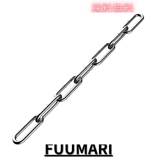 強力 ステンレスチェーン SUS304 ビクターチェーン 鎖 雑用チェーン ペット 侵入防止 飼育 DIY 固定2mm 3mm 4mm 5mm (4mm 10m)