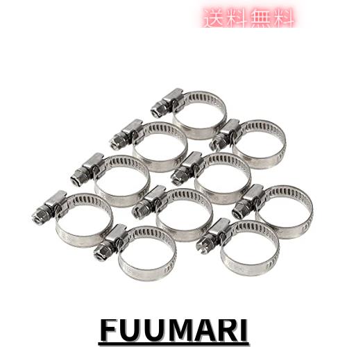 モノパ！ ホースバンド ユーロタイプ ステンレス製 強力固定 (外径16mm〜25mm 100個)の通販は 8,400円