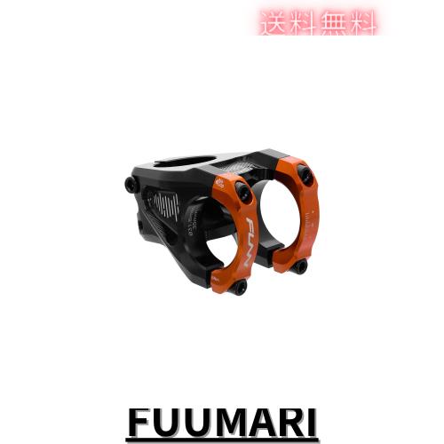 Funn イコライザー 自転車ステム 10mmドロップまたはライズ 31.8mmバークランプ (長さ35mm、オレンジ) 9,865円
