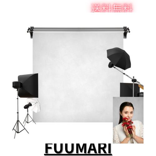 Kate 2.5x2.5m シルバーグレイ 背景布 グラデーション 背景 ポートレート 写真 背景 撮影用 背景布 装飾用 カスタマイズ可能背景